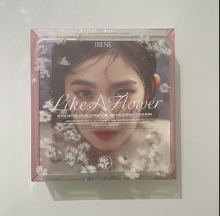 wts sealed instock: red velvet irene - like a flower (case ver) album
