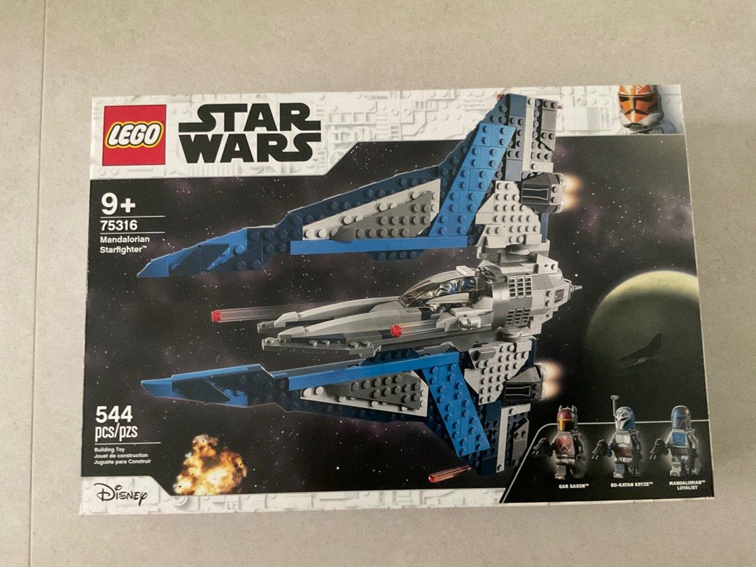 LEGO 75316 Star Wars Mandalorian Starfighter 75316 (Category: Lego & Building Sets) located in Singapore. Submitted by xleirbag (Listing ID 1354913096, Image 1). Description: Brand new in box, authentic Lego set.