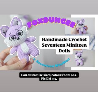[PRE-ORDER] Seventeen Miniteen dolls and keychains, fanmade, seventeen carats, Miniteen characters, scoups, jeonghan, Joshua, Wonwoo, Hoshi, Woozi, Jun, Mingyu, the8, Seungkwan, Vernon, Dino, DK, Dokyeom, Carats