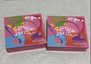 WTS seventeen mini12 spill the feels sealed album carat version