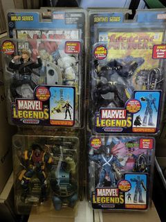 Marvel legends toybiz cable cyclops black panther longshot