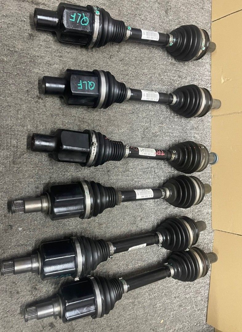 Mercedes Benz BMW Audi Axle full range A B C E S class CLS GLB GLC GLE GLS AMG W205 W220 W221 W222/1 2 3 4 5 6 7 8 Series GT X1 X2 X3 X4 X5 X6 X7 Z4 M2 M3 M4 M5 M6 M8 X1M-X7M/A1 A3 A4 A5 A6 A7 A8 Q2 Q3 Q5 Q7 Q8 S3 S4 S5 S6 S7 S8 RS3 RS4 RS5 RS6 RS7 TT R8 (Category: Transmission & Drivetrain) located in Singapore. Submitted by mbgzct (Listing ID 1359938253, Image 1). Description: * genuine OEM used parts * due TOT and large variety of model series
