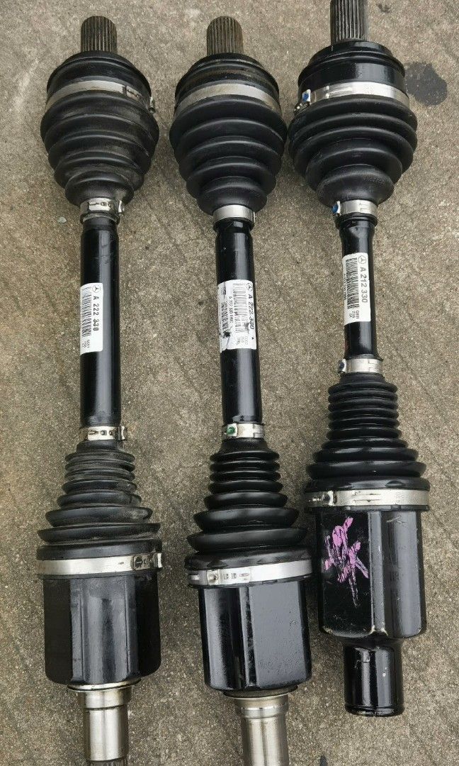 Mercedes Benz BMW Audi Axle full range A B C E S class CLS GLB GLC GLE GLS AMG W205 W220 W221 W222/1 2 3 4 5 6 7 8 Series GT X1 X2 X3 X4 X5 X6 X7 Z4 M2 M3 M4 M5 M6 M8 X1M-X7M/A1 A3 A4 A5 A6 A7 A8 Q2 Q3 Q5 Q7 Q8 S3 S4 S5 S6 S7 S8 RS3 RS4 RS5 RS6 RS7 TT R8 (Category: Transmission & Drivetrain) located in Singapore. Submitted by mbgzct (Listing ID 1359938253, Image 2). Description: * genuine OEM used parts * due TOT and large variety of model series