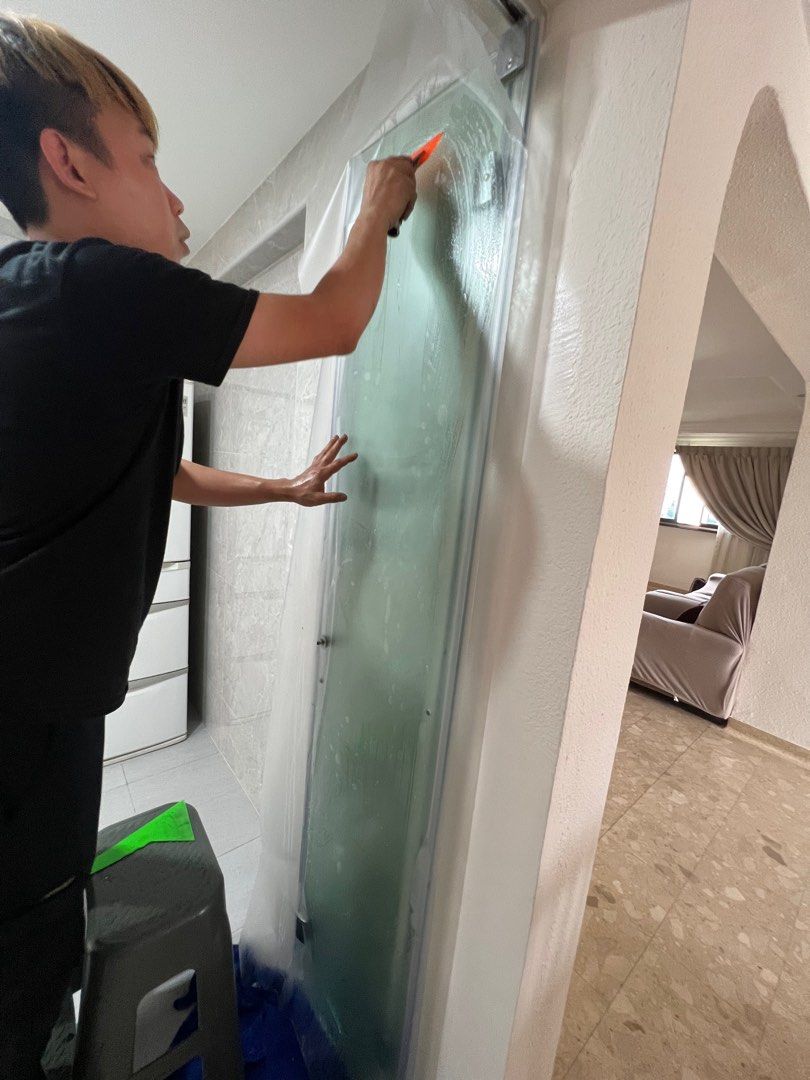 Frosted Film | Frosted Tint | Solar Tint | Safety Tint (Category: Other Home Decor) located in Singapore. Submitted by divinewrap (Listing ID 1362852027, Image 2). Description: For us to provide an accurate and fast quotation, please share: ✅ A photo of the windows ✅ Exact windows measurements ✅ Installation location ✅ Total quantity of windows to wrap Why Choose Us? Top-Notch Workmanship: Our skilled professionals ensure meticulous attention to 