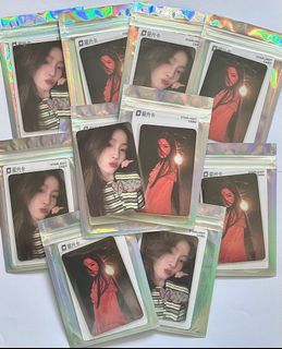 [WTS][set]red velvet IRENE 배주현 Irene qq音乐星光卡 qq music photocard ｛Like A Flower｝