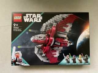 LEGO Star Wars 75362 Ahsoka Tano’s T-6 Jedi ShuttleBuilding Toy Set (599 Pieces)
