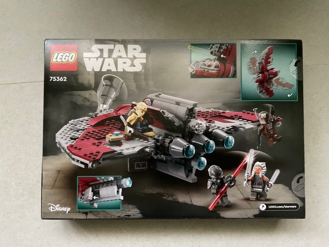 LEGO Star Wars 75362 Ahsoka Tano’s T-6 Jedi ShuttleBuilding Toy Set (599 Pieces) (Category: Lego & Building Sets) located in Singapore. Submitted by xleirbag (Listing ID 1364699517, Image 2). Description: Brand new in box.