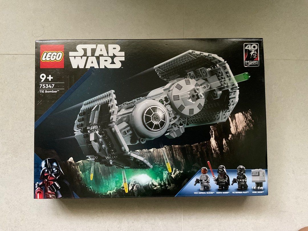 LEGO Star Wars TM 75347 TIE Bomber Building Toy Set (625 Pieces) (Category: Lego & Building Sets) located in Singapore. Submitted by xleirbag (Listing ID 1364692898, Image 1). Description: Brand New Authentic Lego Set.