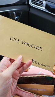 Takashimaya voucher