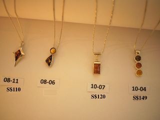 Genuine Baltic Amber with Stirling Silver Necklaces