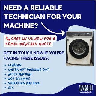 Repair WASHING MACHINE/DRYER 