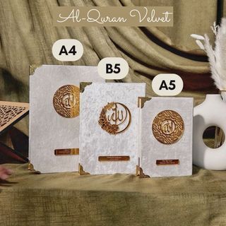 Al-Quran Velvet Cover - Without Tagging