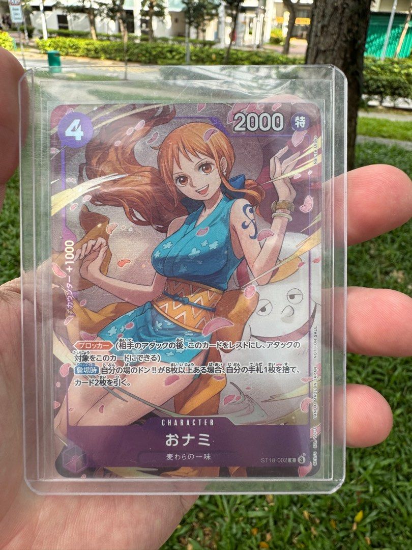 8 pack Nami OPTCG (Category: Raw Cards) located in Singapore. Submitted by albios (Listing ID 1362090436, Image 1). Description: .