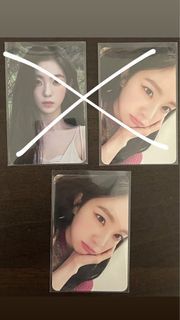 [WTT/WTS] Red Velvet IRENE Like A Flower trading card