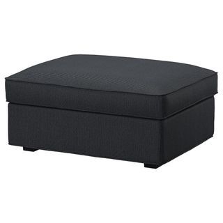 KIVIK Ottoman with storage, Tresund anthracite (Excellent)