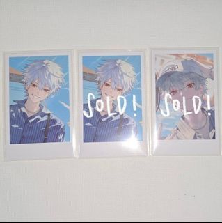 [ wts / wtt ] nijisanji chronoir blue memories cheki | kuzuha