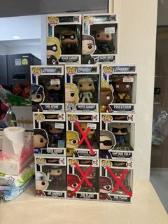 Funko Pop! Avengers, Flash, DC's Legend's of Tomorrow, Arrow, Suicide Squad, Hello Kitty, Doctor Strange, Marvel, Eternals, Black Panther
