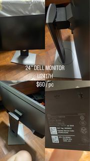 24” DELL MONITOR U2417H