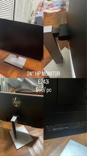 24” HP MONITOR E243i