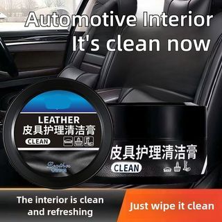 [2 pcs]Car Leather Care Cleaning| Automotive interior renovation supplies| Colorless and odorless universal multifunc