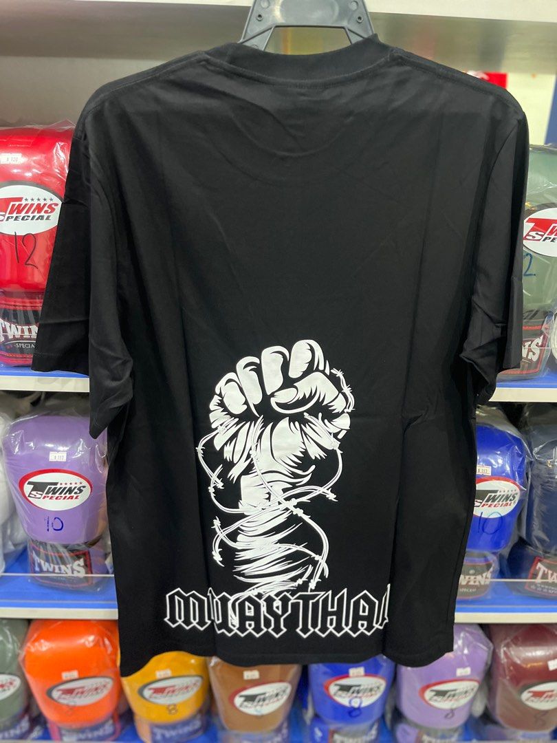 Muay Thai T-Shirt (6 designs) (Category: Tshirts & Polo Shirts) located in Singapore. Submitted by suphanahong (Listing ID 1372412958, Image 6). Description: 100% organic cotton Made in Thailand Size - M, L, XL Visit us @ Suphanahong Sportswear #01-34 City Gate (Nicoll MRT direct connect) S199597 Open daily 1pm to 9pm including PH.