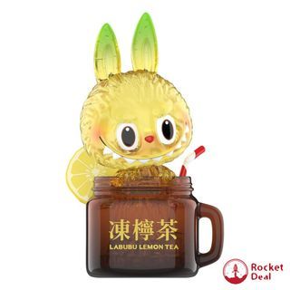 POP MART LABUBU Lemon Tea Figure Anime Action Figures Collectible Figures Collector Art Toy Toy Figures Gift 1 Piece