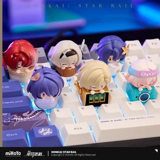 [GO] SET SHARING — Honkai Star Rail Keycaps Vol 2 | Aventurine March Acheron Ratio Firefly Argenti