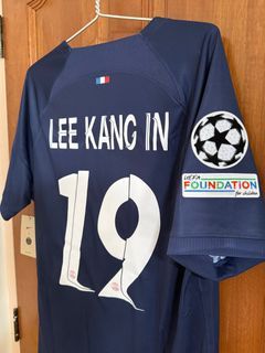 Authentic Lee Kang In PSG 23/24 Football Jersey
