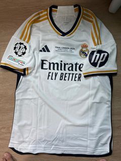 REAL MADRID CF 2023/24 HOME Jersey- KROOS #8 (UEFA CL FINAL FULL SET)