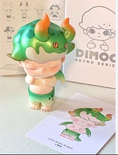 POP MART x DIMOO Retro Series Mini Figure Art Toy Figurine