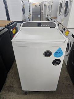 Used Set FISHER & PAYKEL 10KG TOP LOAD WASHING MACHINE WA1060E3 (WHITE)