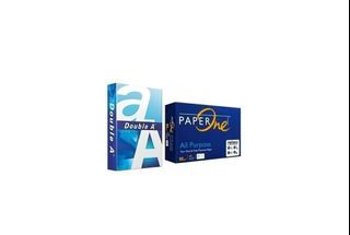 Double A & PaperOne A4 Paper 80msg (June-25)