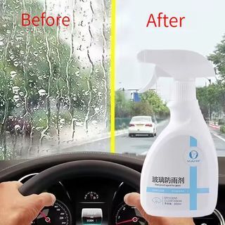 Car Front Windshield Anti-Rain Agent Waterproof Rainproof Anit-fog Spray Car Rear-View Mirror Window Glass