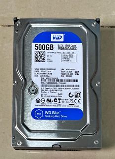 WD Hard Disk 3.5 - 500 GB  $4