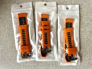 Brand new Hermes Orange Quick Release Rubber Strap (18mm, 20mm, 22mm available)