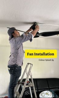 Fan/Light Installation | 🔌Switch | Socket Install | Power point Install | Relocate Fan or Light| 🧑‍🏭Wiring and Rewiring service | Water Heater Install | Drilling | Electricial services | Certified Electrician