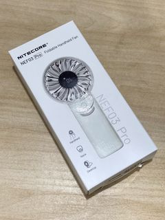 Nitecore NEF03 Pro Foldable Handheld Fan - Brand New