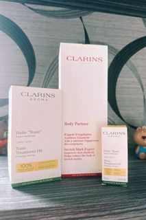 Clarins Body Partner & Tonic Treatment Oil Set
