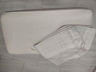 Baby Mattress w Fitted Cover and Romper Free!