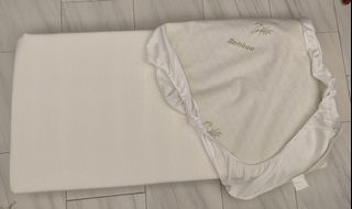 Baby Mattress With Fitted Protector Free!