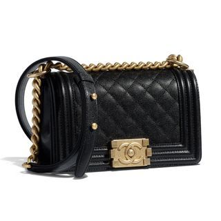 Chanel Small Boy - Gold