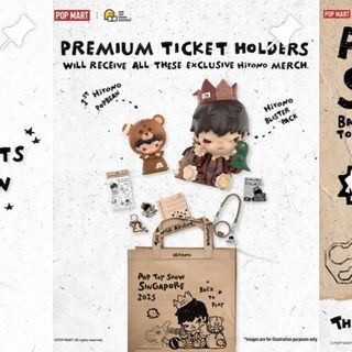Pop Mart Hirono Pop Toy Show Singapore 2025 Premium Goodie Bag