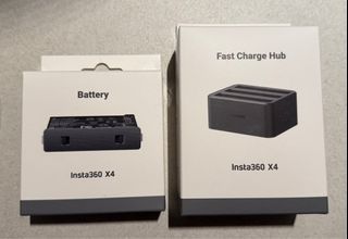 Insta360X4 - Battery Charger Fast Charge Charging Hub