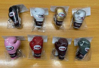 Twins Miniature Boxing Glove Keychains - MBG3 -$16