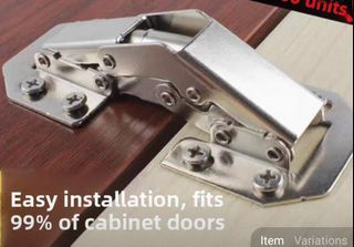 Furniture Legs and Hinges Set