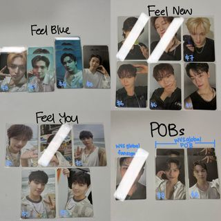 WTT / WTS Seventeen STF Spill The Feels album photocards Feel Blue Feel New Feel You Weverse Global POB