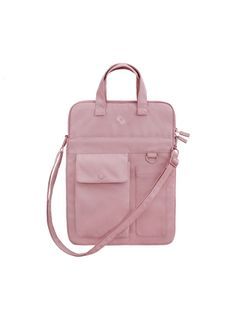 The Paper Bunny 15” Mauve Laptop Utility Bag