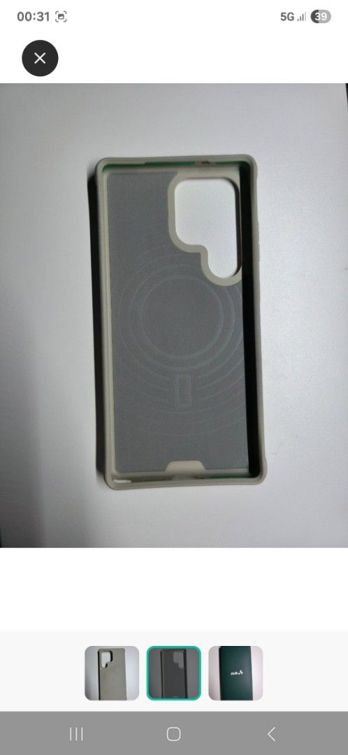 MOUS Samsung Galaxy S25 Ultra Case (Category: Cases & Sleeves) located in Singapore. Submitted by juzme83 (Listing ID 1385790130, Image 2). Description: - MOUS limitless 6.0 phone case with magsafe for Samsung Galaxy S25 Ultra - Excellent condition - used 2 weeks - Comes with original packaging - Offers great protection - Sleek design - retails for ard 76 usd.