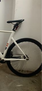 white spoke backwheel 18t