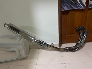 CB400 Super4 Yoshimura Titanium Full System Fire Spec
